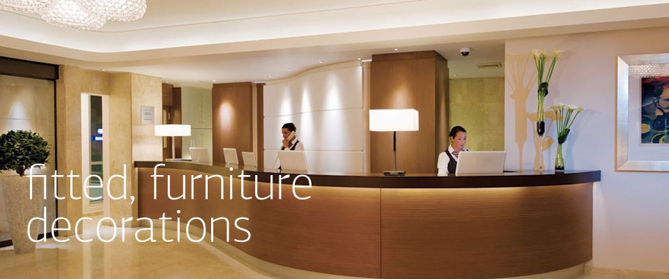 Fitted furnitures decorations